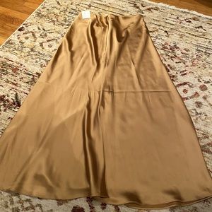 Club Monaco maxi slip skirt